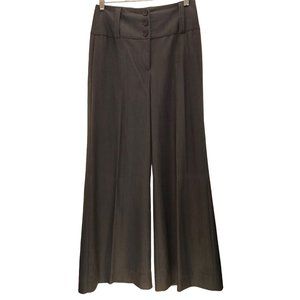 C'est Moi Near Vintage Charcoal Grey Wide Leg Palazzo Pants Size Medium